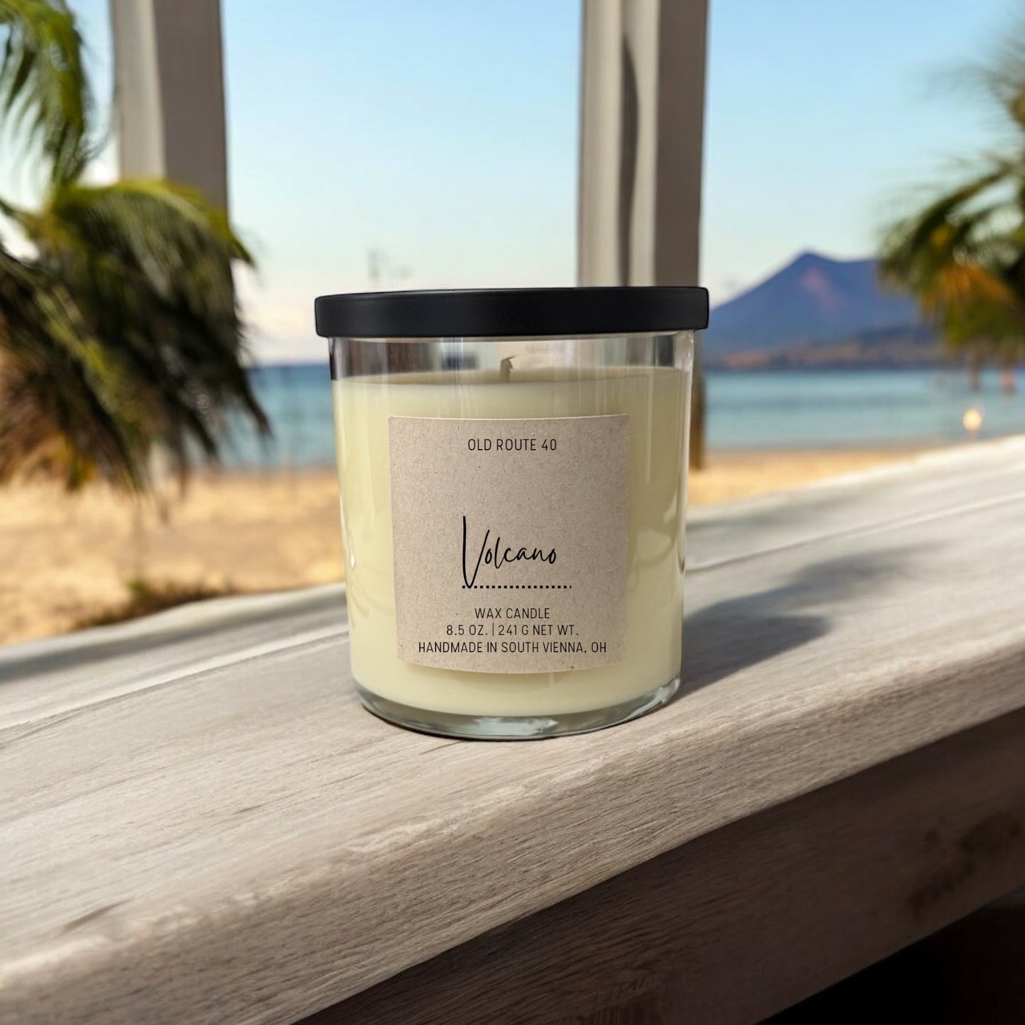 Volcano Candle
