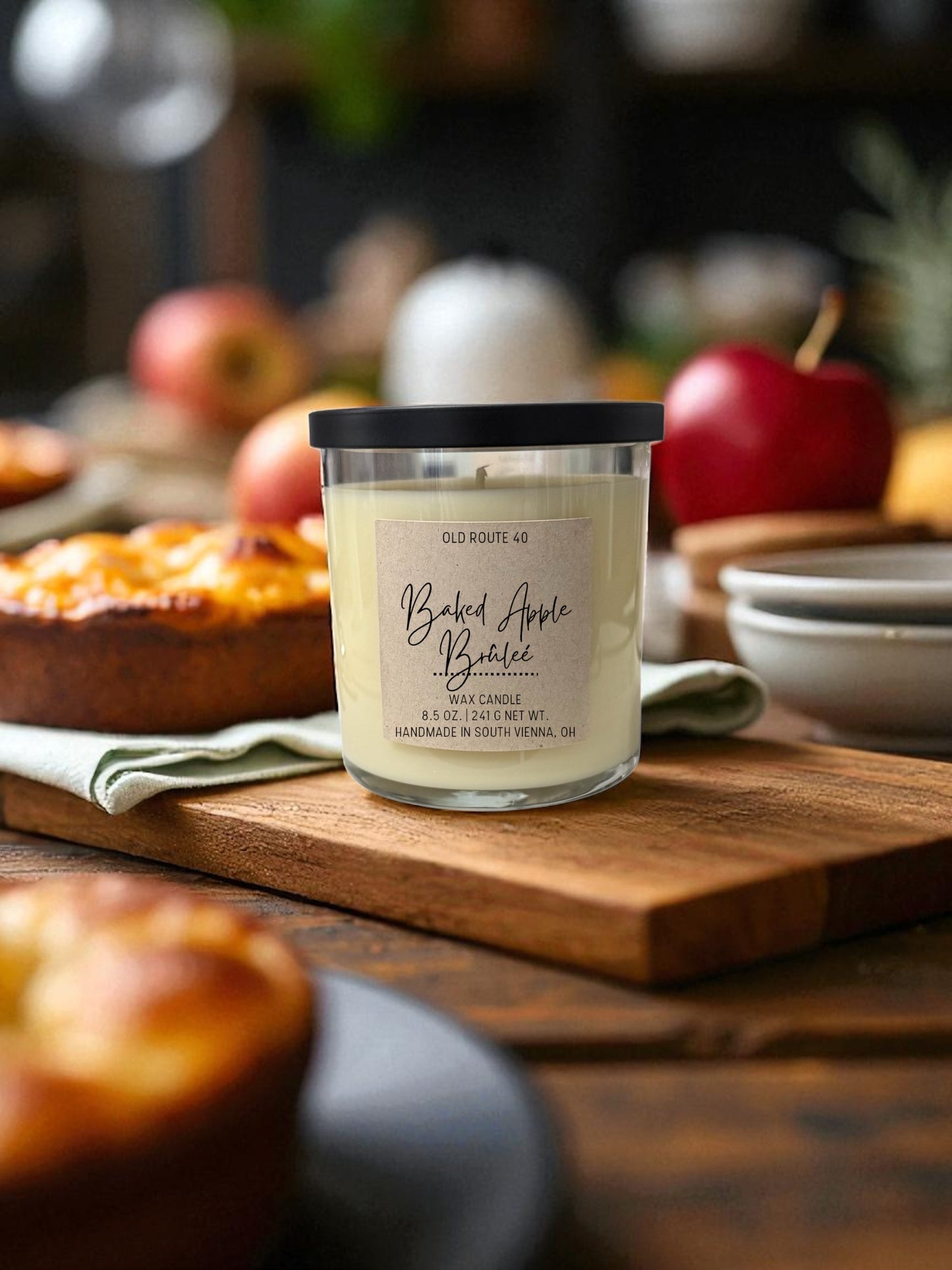 Baked Apple Brûlée Candle