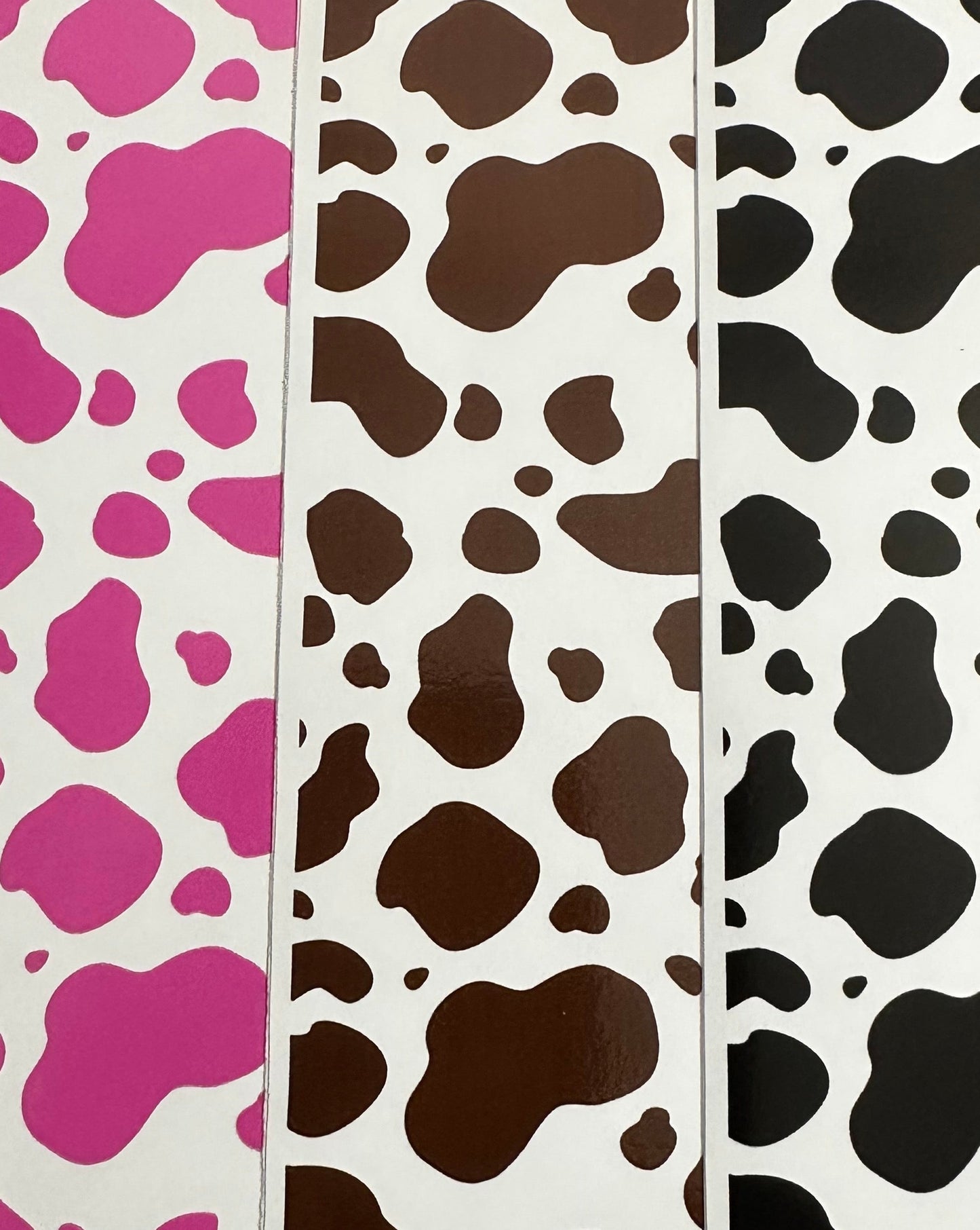 Cow Print Badge Buddy