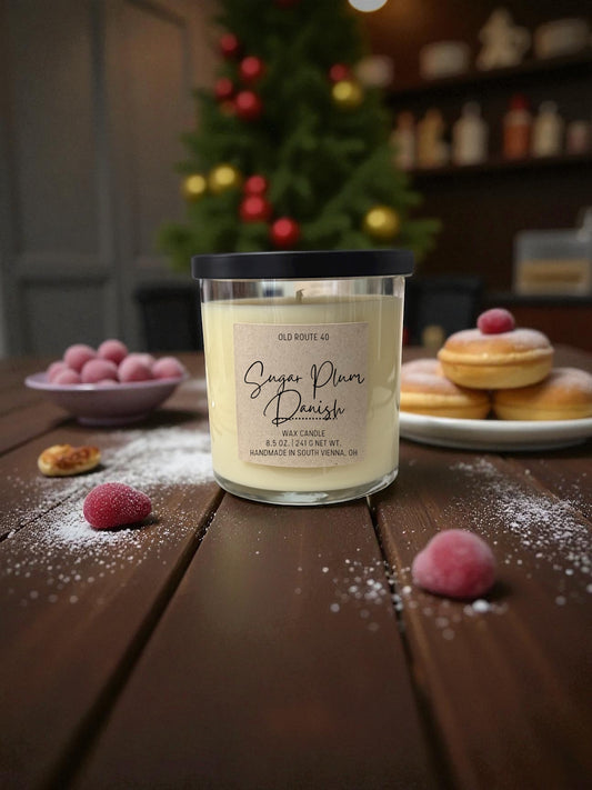 Sugar Plum Danish Candle