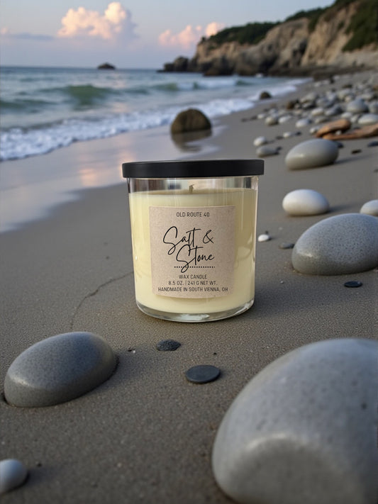 Salt & Stone Candle
