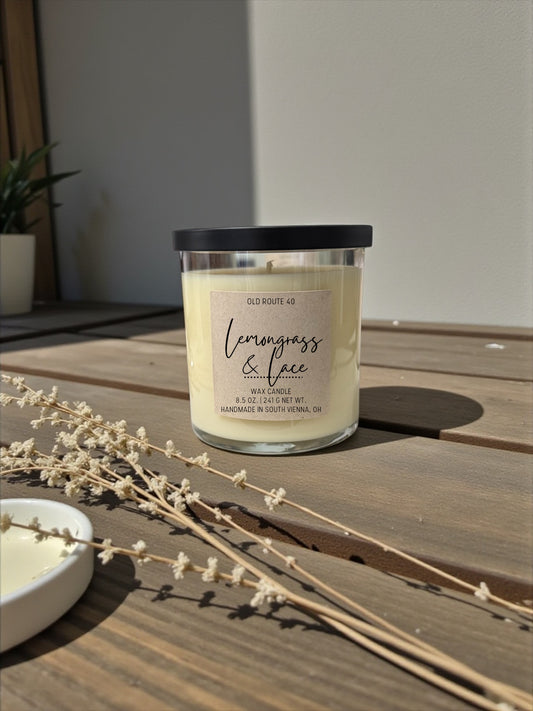 Lemongrass & Lace Candle