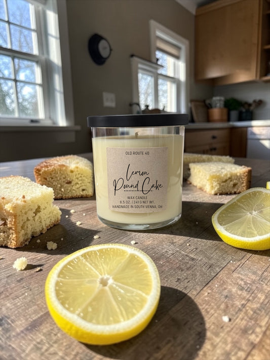 Lemon Pound Cake Candle
