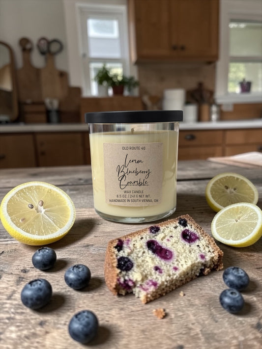 Lemon Blueberry Crumble Candle