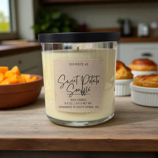 Sweet Potato Soufflé Candle