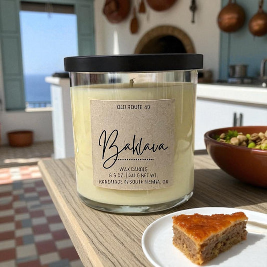 Baklava Candle