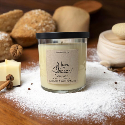 Warm Shortbread Candle