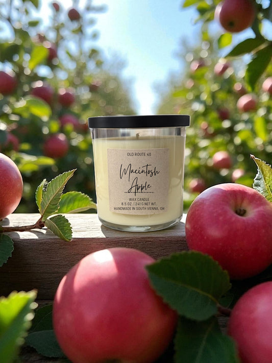Macintosh Apple Candle