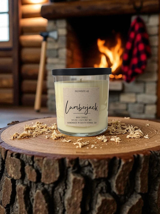 Lumberjack Candle