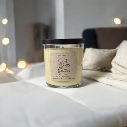 Sweet Vanilla Caramel Candle