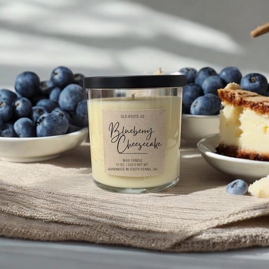 Blueberry Cheesecake Candle