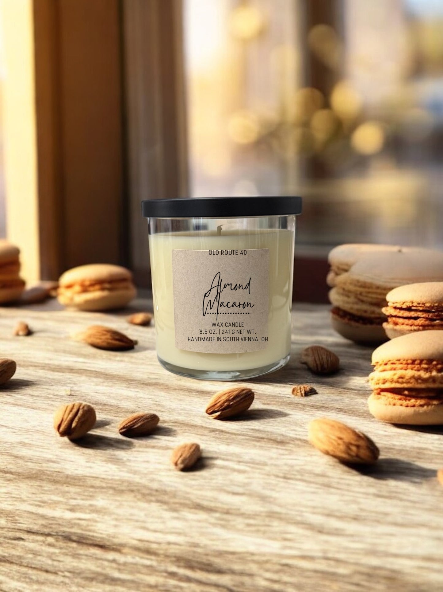 Almond Macaron Candle