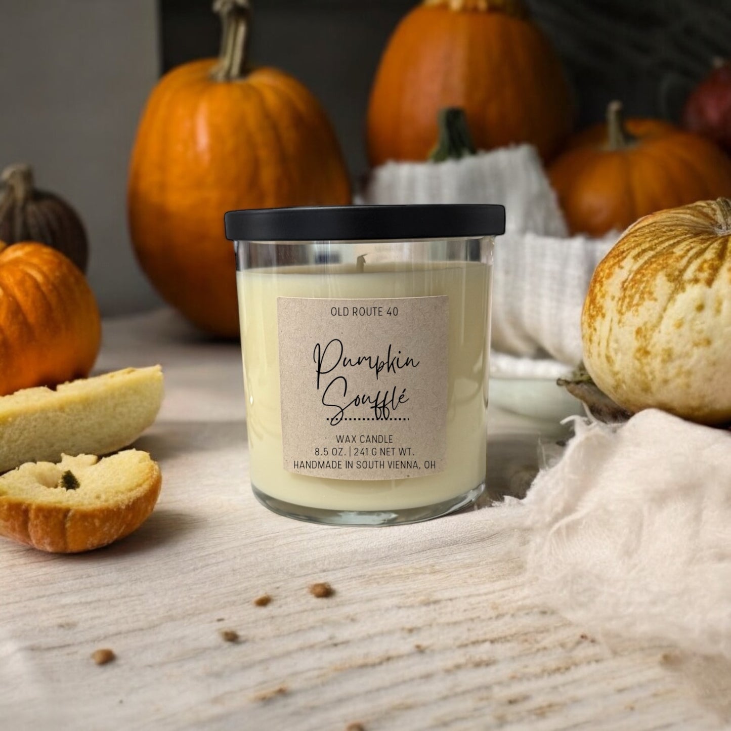 Pumpkin Soufflé Candle