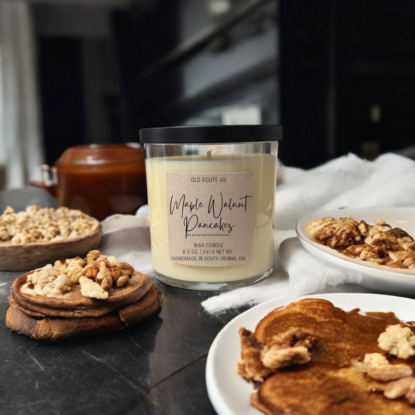 Maple Walnut Pancake Candle